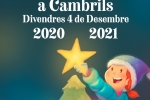 Cambrils celebra un acto virtual de encendido del alumbrado de Navidad.