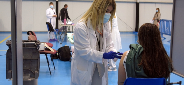 Cambrils se convierte en el punto de vacunación de la Covid-19 en el Baix Camp.