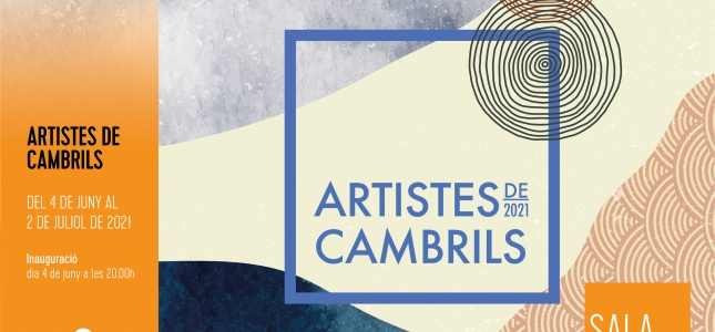 Más de 50 artistas de Cambrils exponen sus obras en la Sala Ágora del Ayuntamiento.