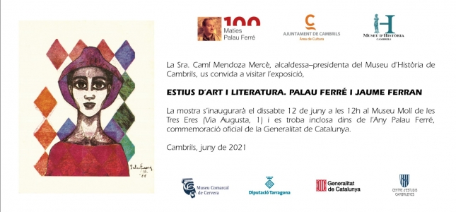 Cambrils se suma al Año Palau Ferré con dos actividades sobre la relación del pintor con Jaume Ferran.