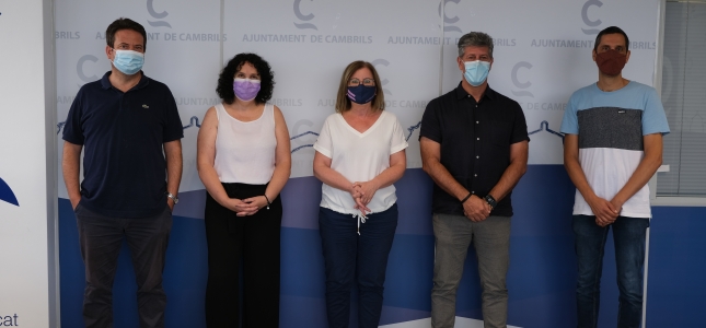 La presidenta del consell comarcal del Baix Camp realiza una visita institucional a Cambrils. La presidenta del consell comarcal del Baix Camp realiza una visita institucional a Cambrils.