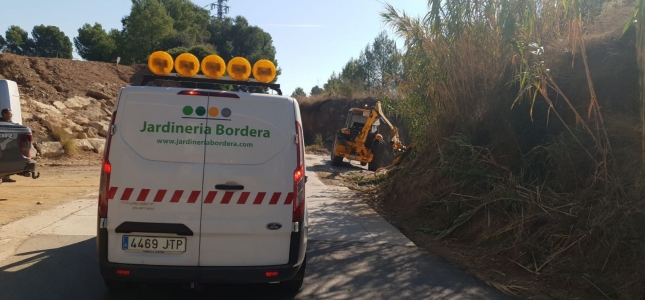 El Ayuntamiento de Cambrils incrementa los kilómetros de caminos cubiertos por el contrato de mantenimiento. 