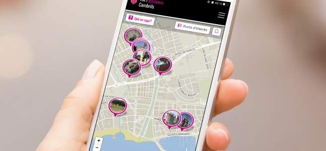 Cambrils muestra los atractivos culturales e históricos de la ciudad en un plano interactivo en línea.