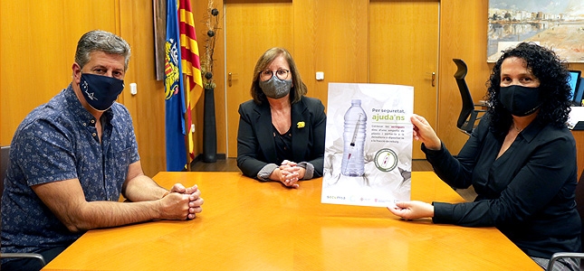 Campaña para recoger con seguridad las jeringuillas usadas. Campaña para recoger con seguridad las jeringuillas usadas.